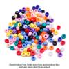 100Pcs Mix Colour Pony Beads Large Hole Barrel Beads Straight Hole Beads For Diy Handmade Beads Jewelry