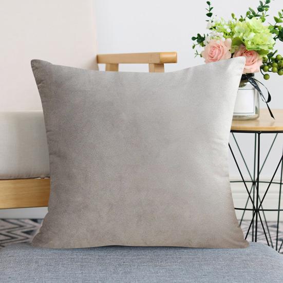 Velvet Pillowcase Pure Color Halloween Home Office Party Decor Bedroom Car Living Room