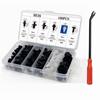 New 845pc-100Pc Car Fastener Clip Kit Fender Rivet Clip Auto Body Push Retainer Pin Rivet Bumper Door Trim Panel Retainer Repair