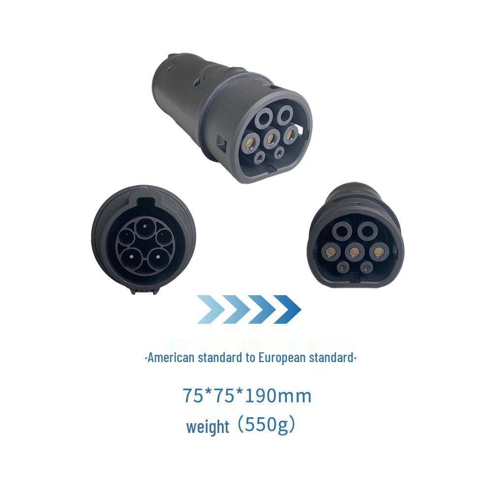 Адаптер для зарядки переменным током для T1-T2, T2-T1, T2-GB/T, T1-GB/T, GB/T-T2