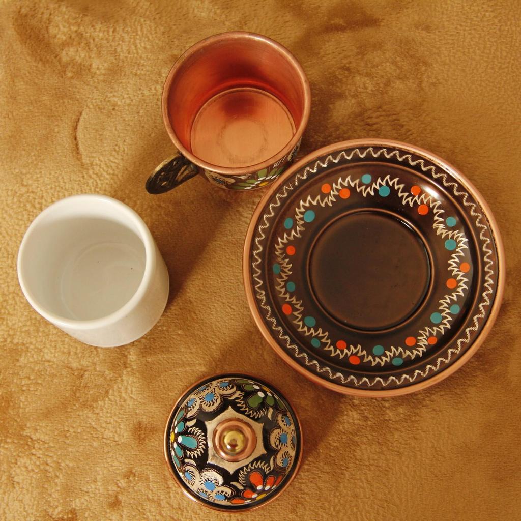 Турецкий кофейный сервиз, турецкий медный кофейный сервиз ручной работы, чашка эспрессо, медный кофейный сервиз, традиционный османский кофейный сервиз, арабский кофейный сервиз