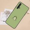 Милая Зеленая Лягушка Для Huawei Nova Y91 Y61 Y60 Y70 Y72 Y73 Y90 9 10 SE 7i 8i 11i 12i P30 P40 Lite P60 Pro Чехол