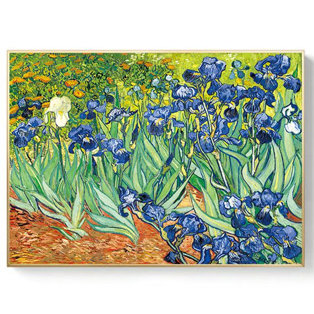 Ван Гог Картина Маслом Звездная Ночь Подсолнух Абстрактная Холст Искусство Принт Плакат Картина Декоративная Роспись Холст Картины Ретро Поп