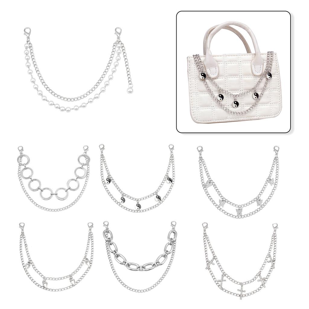 Нежная цепочка для обуви в стиле панк, цепочка для обуви, браслет для брюк унисекс, классная эстетичная цепочка для повседневной носки и вечеринок