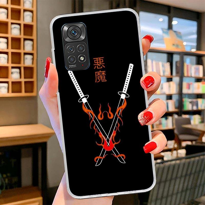 Japanese Aesthetic Text Letter Cover Phone Case For Xiaomi Redmi Note 15 14 13 12 11 10 Pro Plus 14S 12S 11S 11T 11E 10S Soft Fu