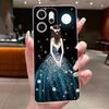 Для Oppo Reno 14 Pro 5G 2025 Чехол Прозрачный Роскошный Модный Бабочки Цветы Мягкий Тонкий Корпус Чехол Для Reno14 14Pro Reno14Pro Обложка