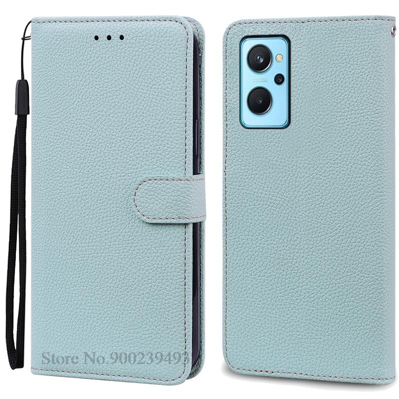 Для Realme 9i Чехол Силиконовый Чехол-книжка с кошельком Для Realme 9i Чехол для телефона Обложка из ПУ кожи Для Realme 9 i Чехол Coque Fundas