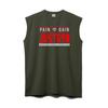 Do The Work  Mens Summer Mesh Quick Dry Bodybuilding Fitness Workout Breathable Letter Printed O-neck Stringer Singlets