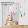 Self -hi Hanging Cat Toy Funny Stick Kitten Hanging Swing Fashion Pet Play  Cat