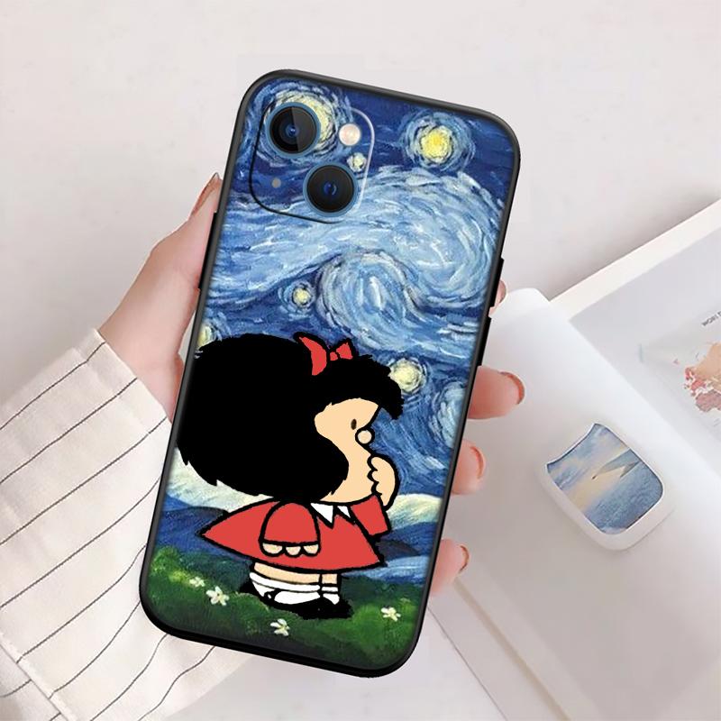 M-Mafalda Phone Case for Samsung Galaxy S20 S21 S22 Ultra FE + Plus A21S A22 A24 A25 A26 A30 A30S A31
