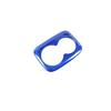 For Acura Integra -2024 Blue Glossy ABS Rear Water Cup Frame Cover Trim 1pcs