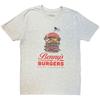 Stranger Things Футболка с логотипом Benny’s Burger Мужская Унисекс-