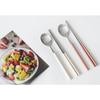 Kamome Kitchen Color Mood Cutlery Set, Cream Yellow, Spoon + Chopsticks, Korean Popular Tableware