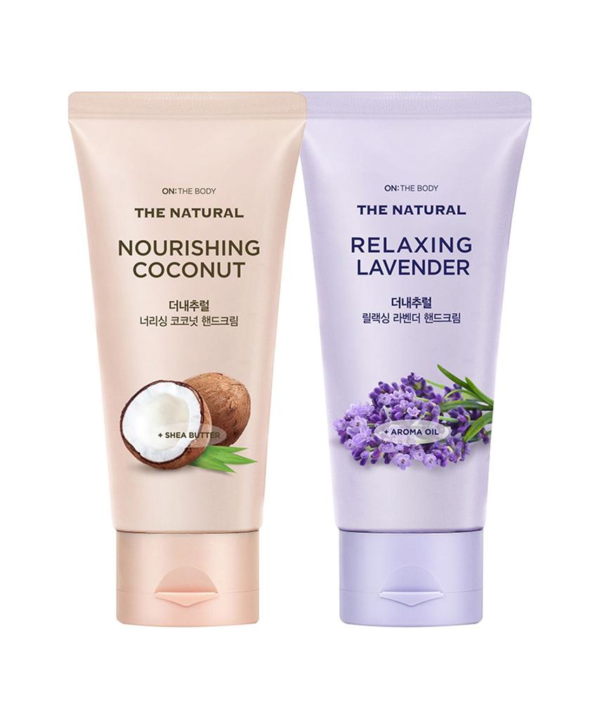The Natural Hand Cream 75ml x 3 (Lavender/Coconut - Choose 1)
