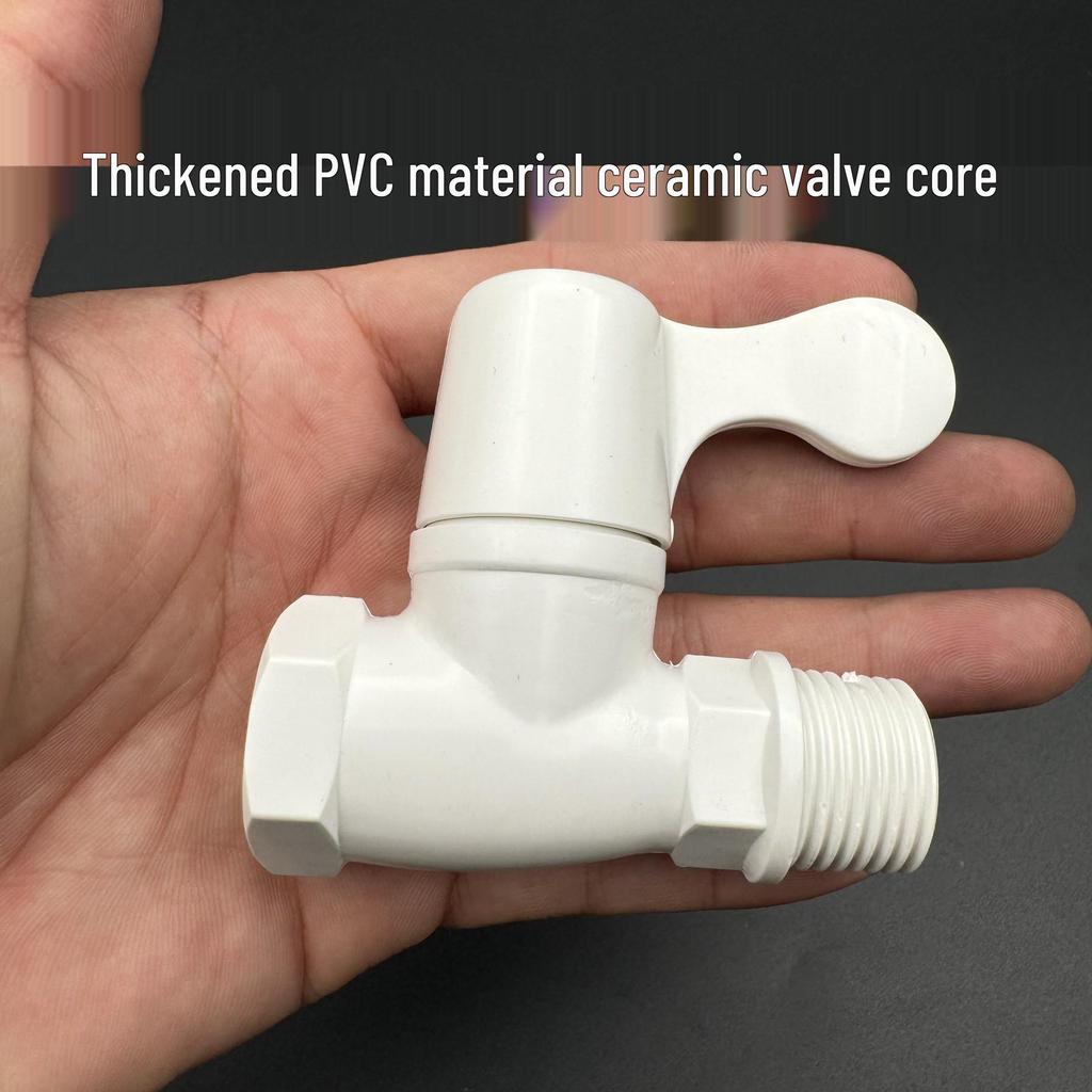 Straight-through Plastic Ball Valve for Water Heater or Toilet