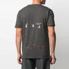 Off-White Винтажная футболка с короткими рукавами и магнитами, белые мужские топы с надписью Paint Splatter OMAA027S21JER0020601