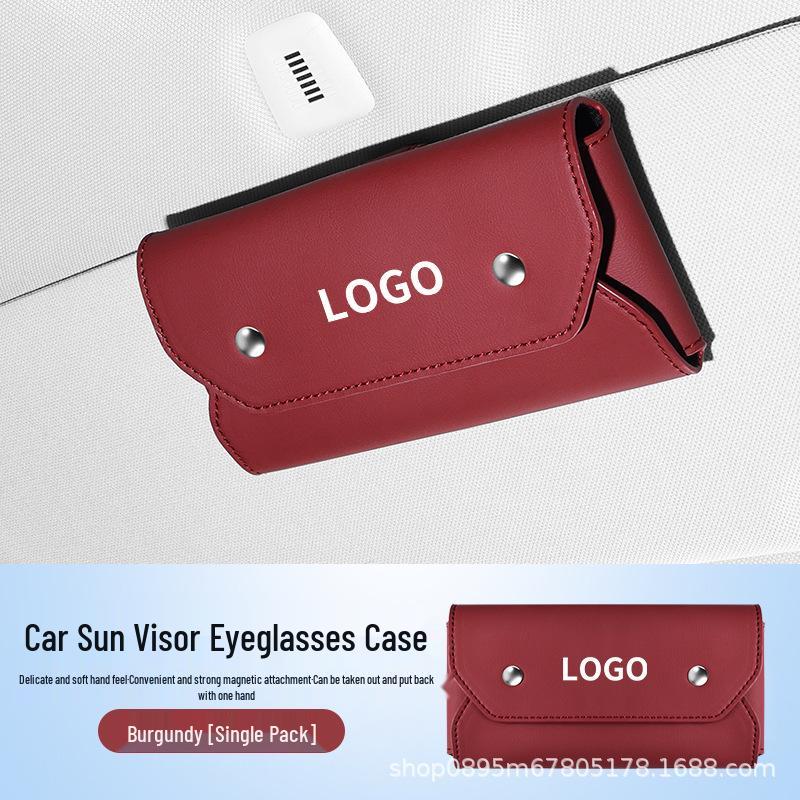 Универсальный Держатель для Солнцезащитных Очков и Контейнер на Козырек Автомобиля