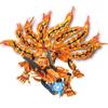 Anime Naruto Classic Cartoon Ninja Kurama Kyuubi Nine Tailed Fox Building Blocks Bricks Sets Movie Dolls Kids Toys Children Gift
