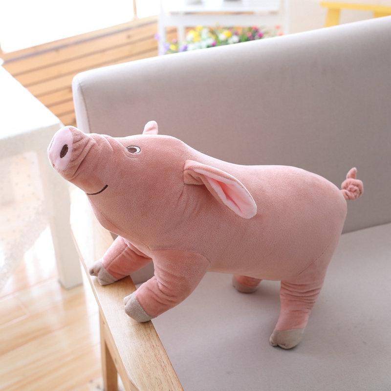 25-60 см Гигантский размер Милая свинка Плюшевая игрушка Мягкое животное Симуляция Свинья Кукла Подарок Игрушка Подарок