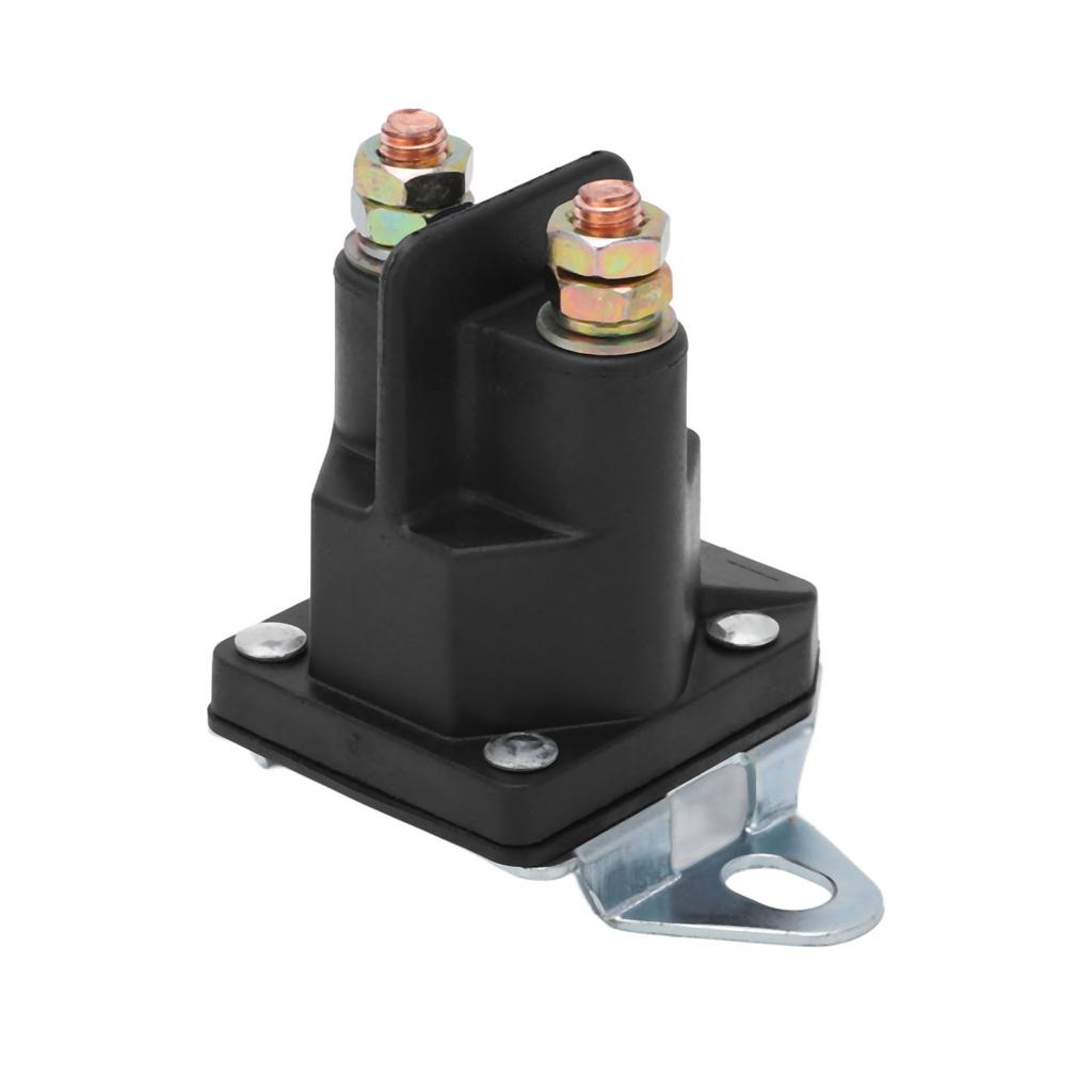 Lawn Mower Relay ABS Housing Brass Coil Starter Solenoid Relay for Utility Vehicle 12V