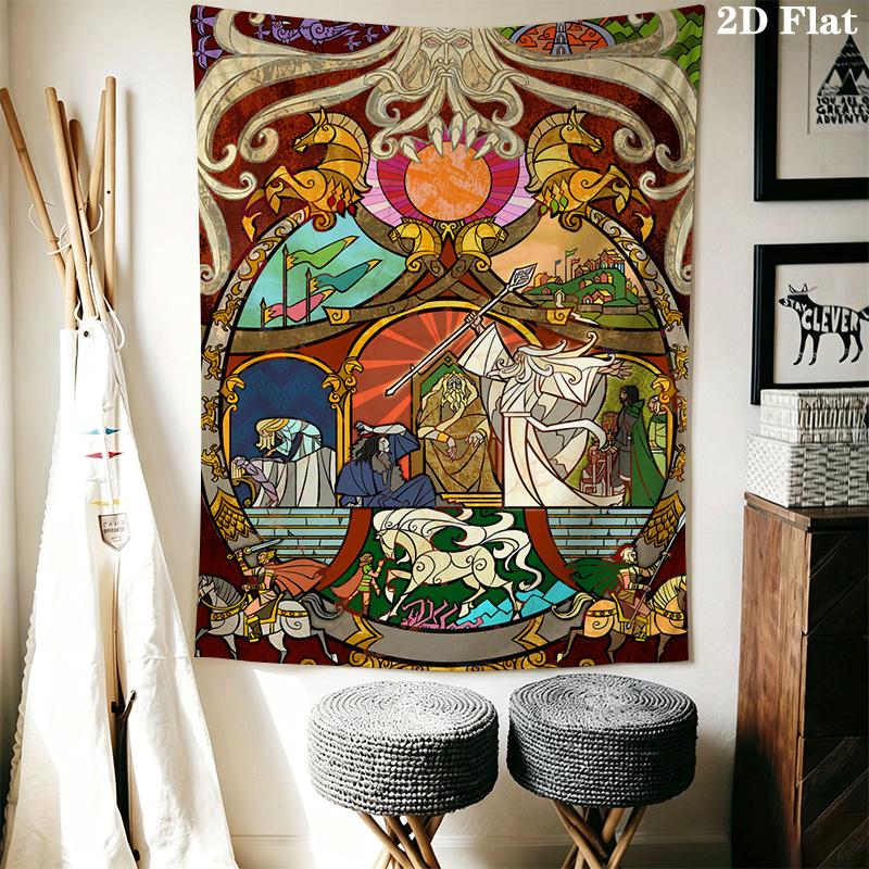 The Lord of the Rings Pattern Home Decor Tapestry, Wall Hanging, Decorative RV Wall Cloth.SGT0917025