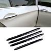 4Pcs Car Exterior Door Handle Strip Cover Trim Parts For BMW 5 Series F10 F18 F11 2011-2017 Auto Accessories