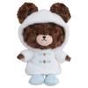 Корпорация Nakajima Bear School Moko Food плюшевая игрушка S В19 x Ш16 x Г10 см 205667-24