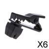 6xMini 5mm Microphone Lapel Tie Clip Holder for Chat Meeting Interview