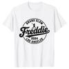 Freddie Freeman American Baseball Player Print Loose Round Neck Pure Cotton Short Sleeved T-Shirts Unisex