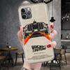 Back To The Future TV Soft Phone Case For IPhone 18 11 17 Air 16E 16 Pro Max 15 + 14 Plus 13 Mini 12 Apple 7 SE 8 Fundas Coque 11 1