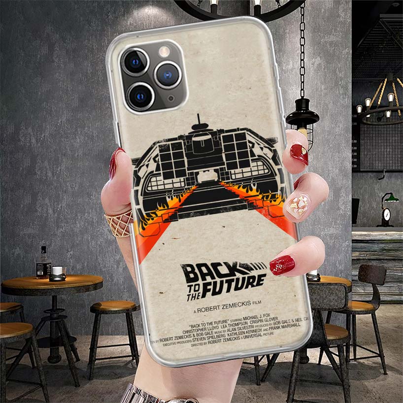 Back To The Future TV Soft Phone Case For IPhone 18 11 17 Air 16E 16 Pro Max 15 + 14 Plus 13 Mini 12 Apple 7 SE 8 Fundas Coque 11 1
