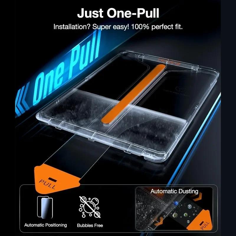 Закаленное Стекло Для iPad Mini 7 6 HD Защитная Пленка Для Экрана Для iPad Air 13 11 5 4 Pro 13 11 A16 11-е 2025 12.9 10-е 9-е Инструмент для Легкой Установки