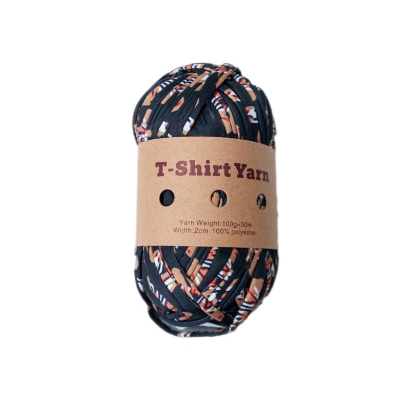 Ручная полоса из ткани Пряжа для футболок Пряжа для вязания крючком и спицами для рукоделия для ручной сумки DIY