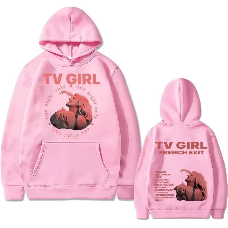 Модная мужская толстовка TV Girl 3D-принт толстовки весна и осень повседневная мужская толстовка женский оверсайз топ одежда