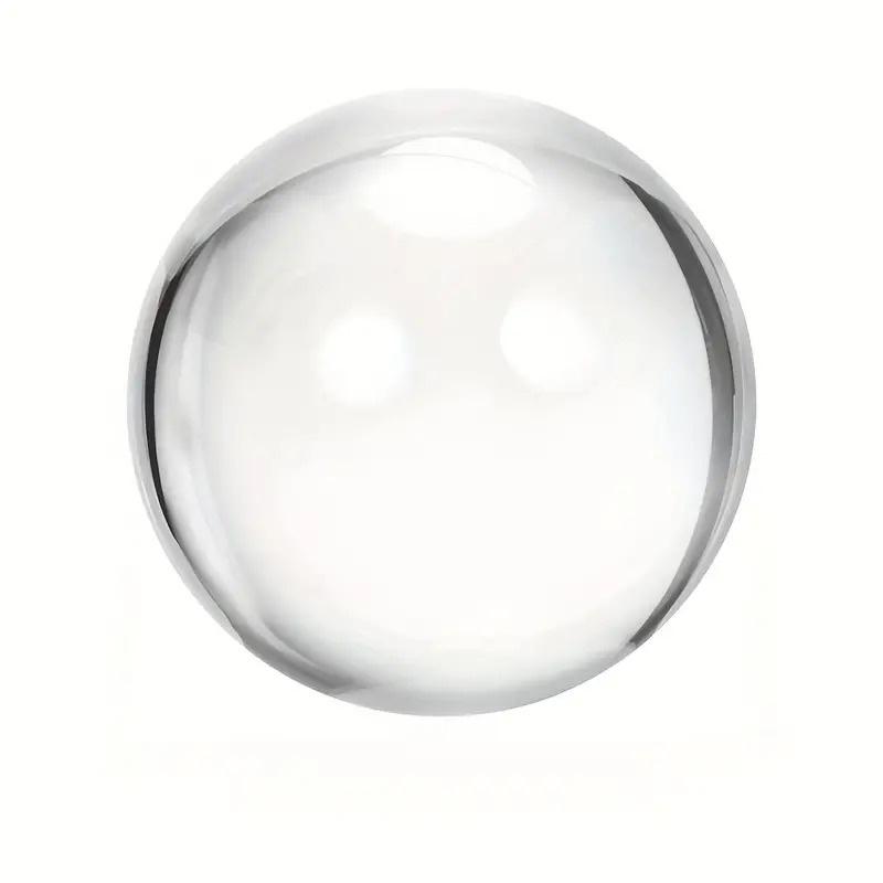 1PC Fortune Telling Ball Photography Props Reflective Glass Ball Decor Crystal Ball Clear