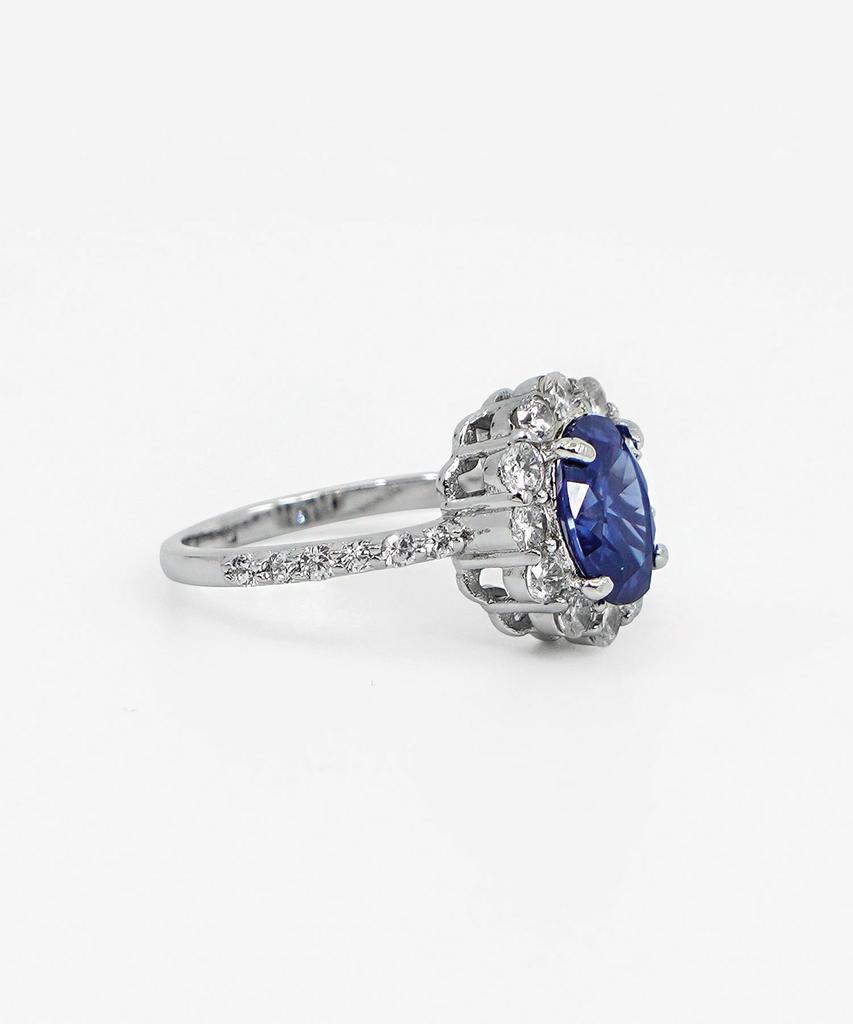 Mmd Silver King Sapphire Style Ring