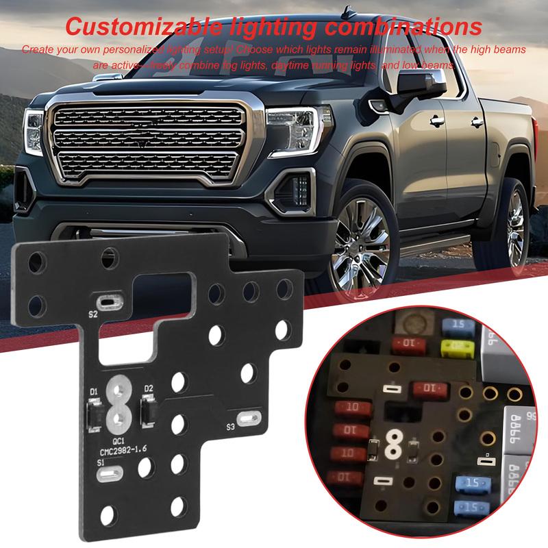 Customizable 6 & 8 High Mod Plug & Play Installation Light Module for Chevy Sierra 1500/2500/3500 Classic 2003-2007
