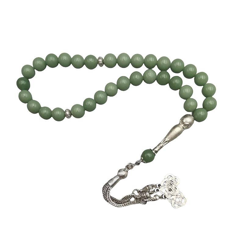 10 мм ручная работа 33 бусины исламские молитвенные четки мусульманская молитва ручная нить кисточка кулон мусульманский тасбих 30 см