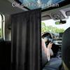 Sun Shade Privacy Curtain Partition Protection Curtain Taxi Car Isolation Curtain Car Accessories Commercial Vehicle 2Pcs/Set