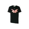 OFF WHITE Мужские футболки с круглым вырезом Умеренный прямой крой OMAA032S181850911088