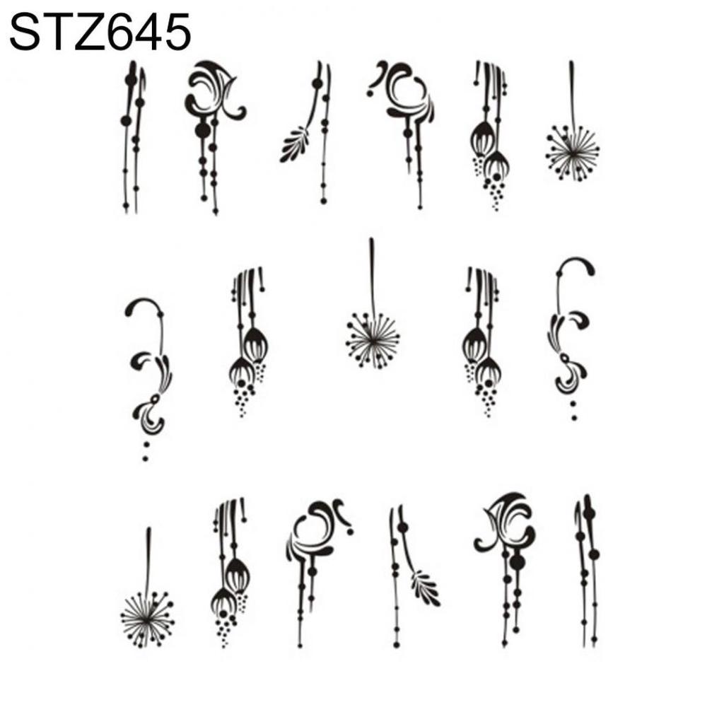 Наклейки аппликация для маникюра и дизайна ногтей