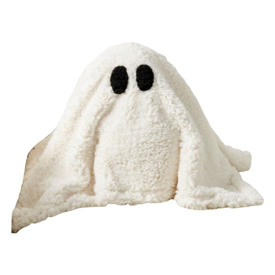 Плюшевая игрушка Призрак на Хэллоуин Мягкая 3D подушка-призрак с тыквой/летучей мышью для детей и взрослых Подарки для вечеринки на Хэллоуин