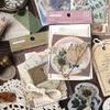 Креативная ретро-литературная декорация для блокнота, коллажная бумага, набор материалов для любителей писем, 4 стиля серии «Сегодняшний старый сон»