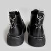 "Metal Star-Cross Pendant Shoe Buckle for Boots - Love & Cool Style"