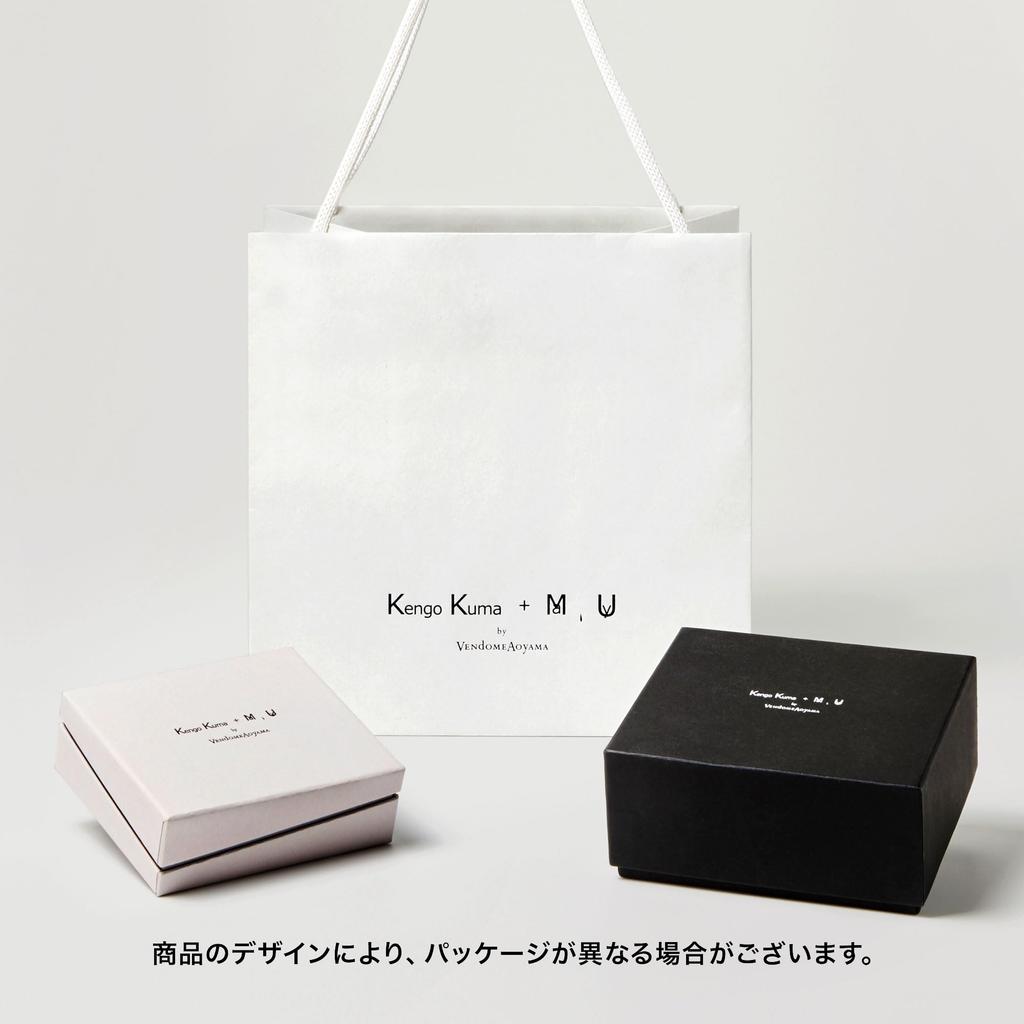 Kuma K10 Yellow Gold Ear Cuff KMJE0123H Yellow Gold [Official] [Vendome Aoyama] [Kengo + MA,YU] [Kengo Kuma]