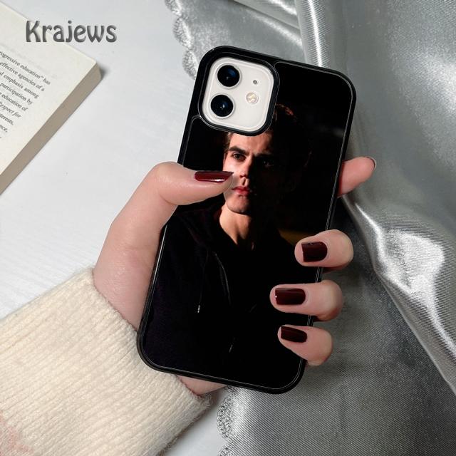 Дневники вампира Стефан Сальваторе мягкий чехол для телефона для iPhone 17 Air 16 15 14 plus 12 13 pro max Fundas