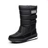 New Men Snow Boots Waterproof Men Ankle Boots Winter Outdoor Fur Warm Mans Boot Work Shoes Men Shoes Winter Boots Male