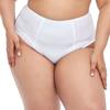 Women Plus Size Thin Panties Sexy Lace Middle Waist Comfortable Breathable Brief 1Xl 2Xl 3Xl - T025