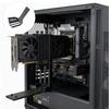 Высокопрочный кабель-удлинитель PCIE X16 Держатель видеокарты PCIE4.0 Вертикальный алюминиевый кронштейн для видеокарты