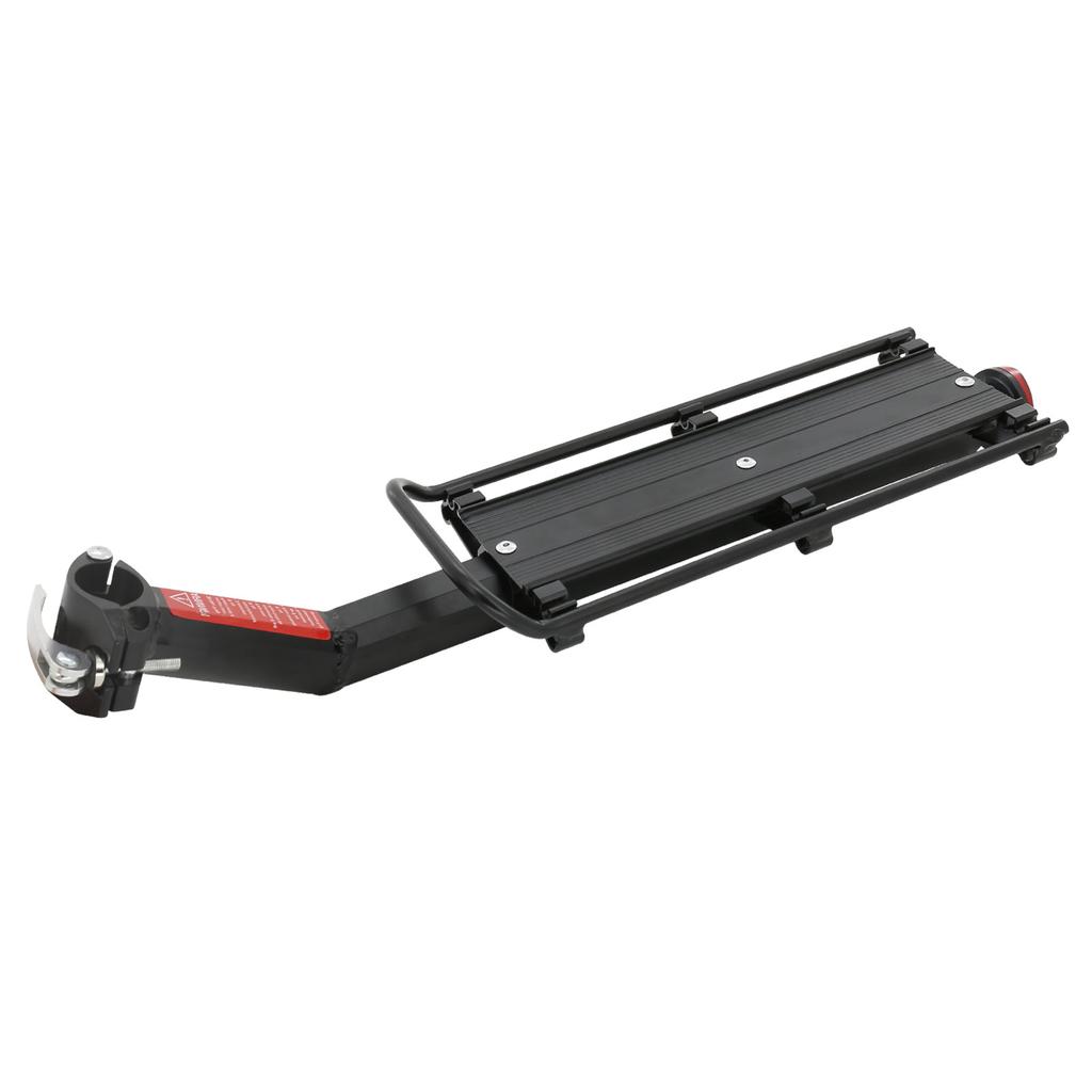 Bike Cargo Rack Rear Bike Rack Quick Release Cycle Aluminium Alloy Luggage Carrier Racks with Reflector